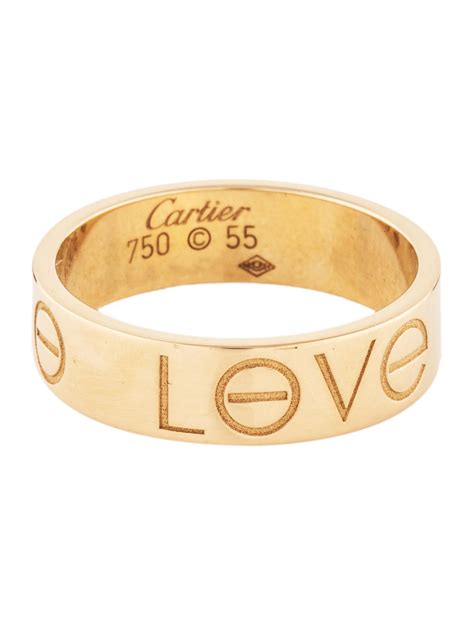 cartier love engraved ring|cartier love ring price list.